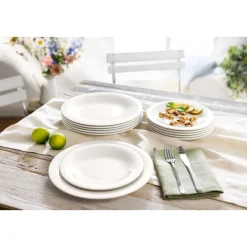 Villeroy & BochTeller-Set 12-tlg. Essential White