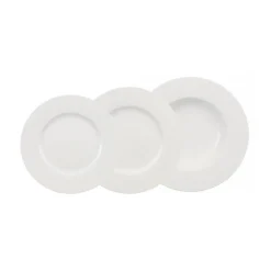 Villeroy & BochTeller-Set 12-tlg. EC Wonderful World White
