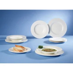 Villeroy & BochTeller-Set 12-tlg. EC Wonderful World White