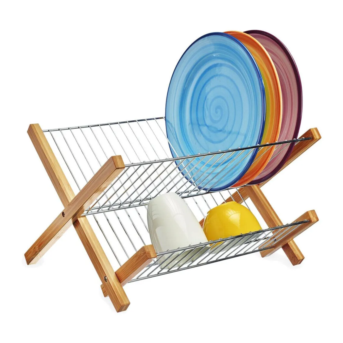 WestmarkGeschirrabtropfgestell Tilo 39x35 cm Bambus