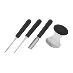 WestmarkKürbis-Schnitz-Set 4-tlg. schwarz