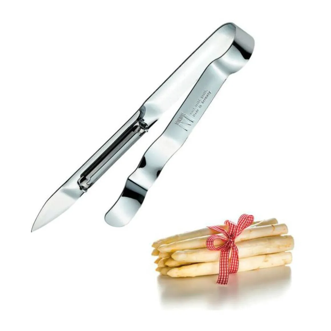 WestmarkSpargelschäler Asparago 17 cm Monopol Edition silber