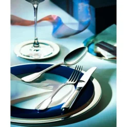 WilkensMenümesser 23 cm Augsburger Faden 925 Sterlingsilber