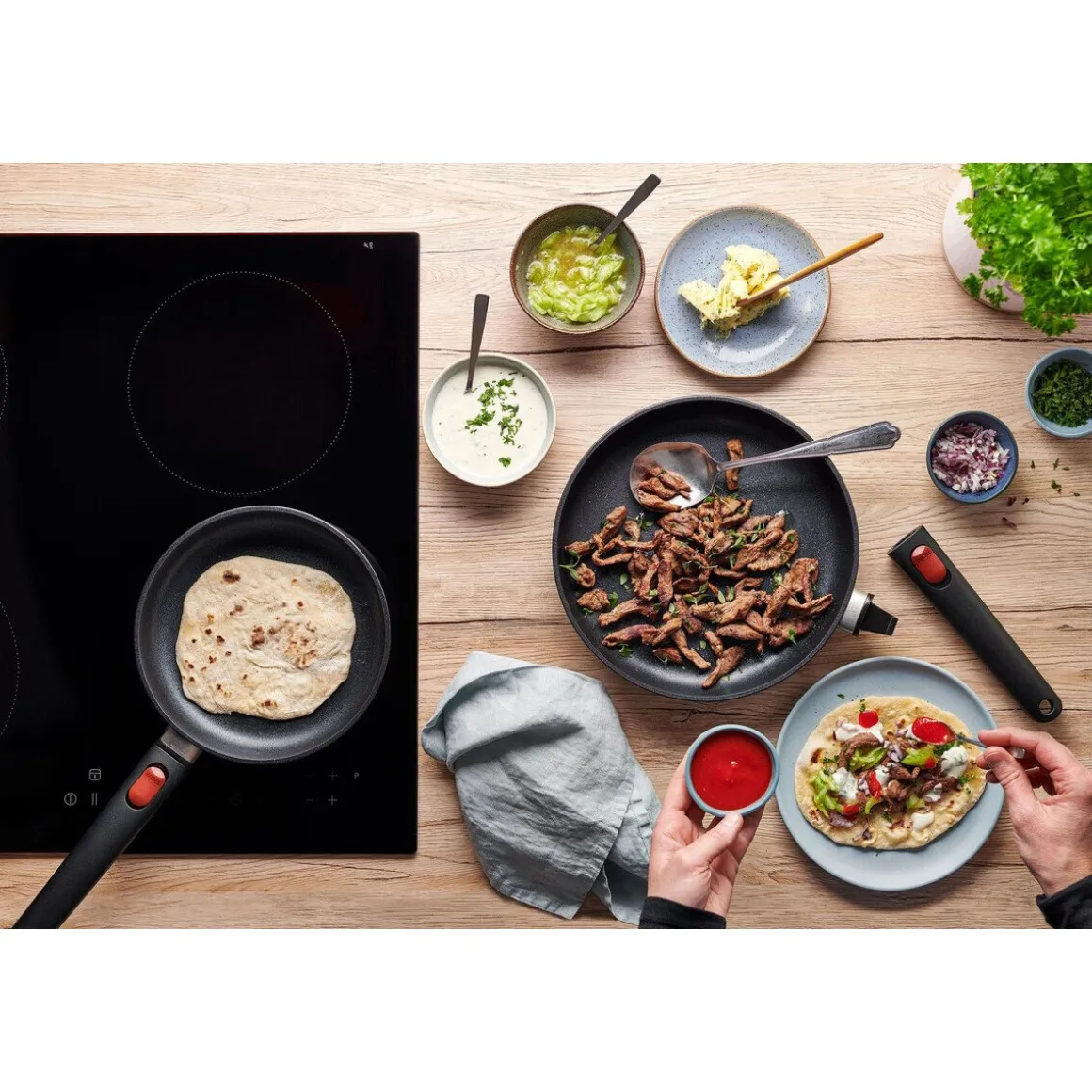 WollFlachpfanne 28 cm Eco Lite QXR