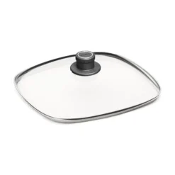 WollGlasdeckel 28x28 cm klar