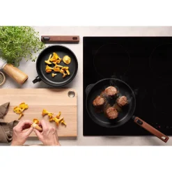 WollGuss-Flachpfanne 24 cm Eco Logic QXR schwarz