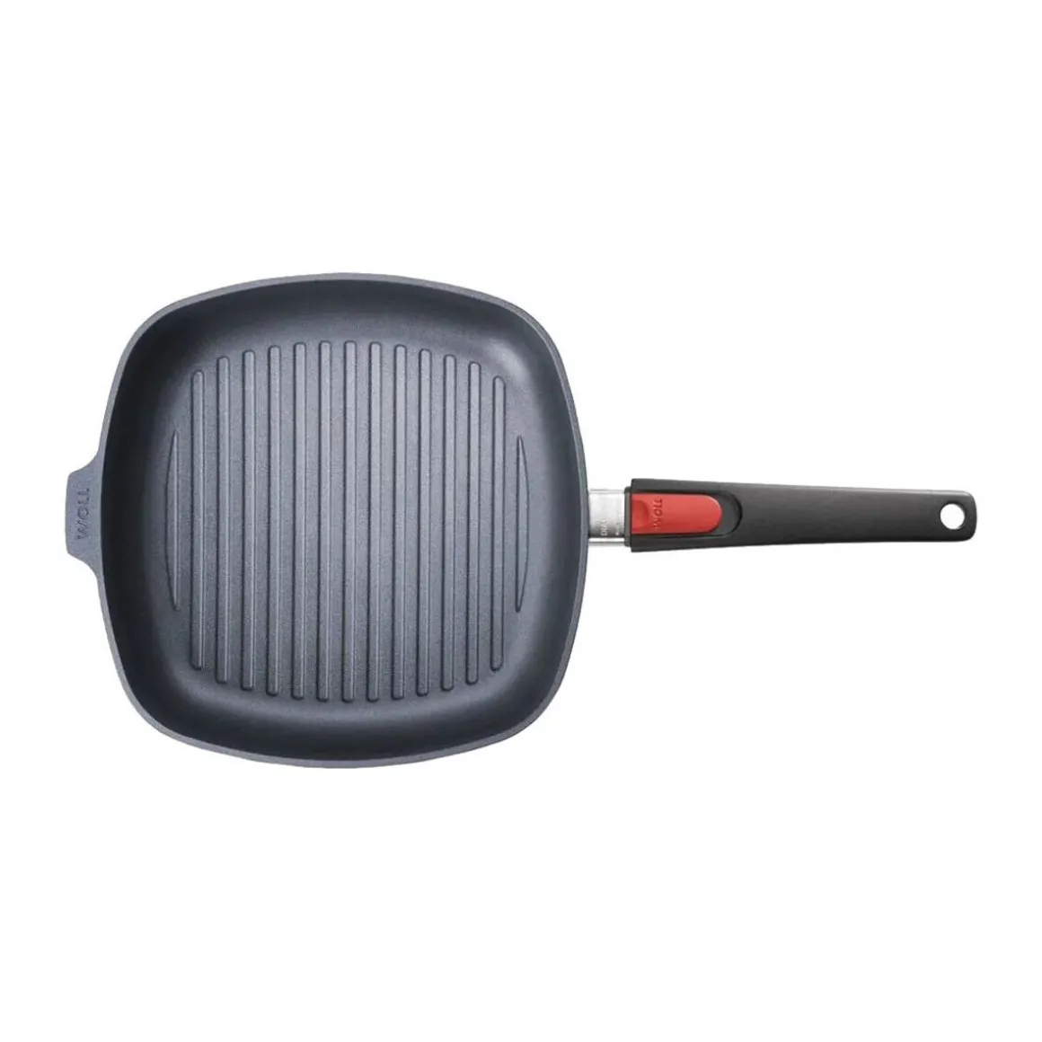 WollGuss-Steakpfanne 28x28 cm Diamond Lite schwarz