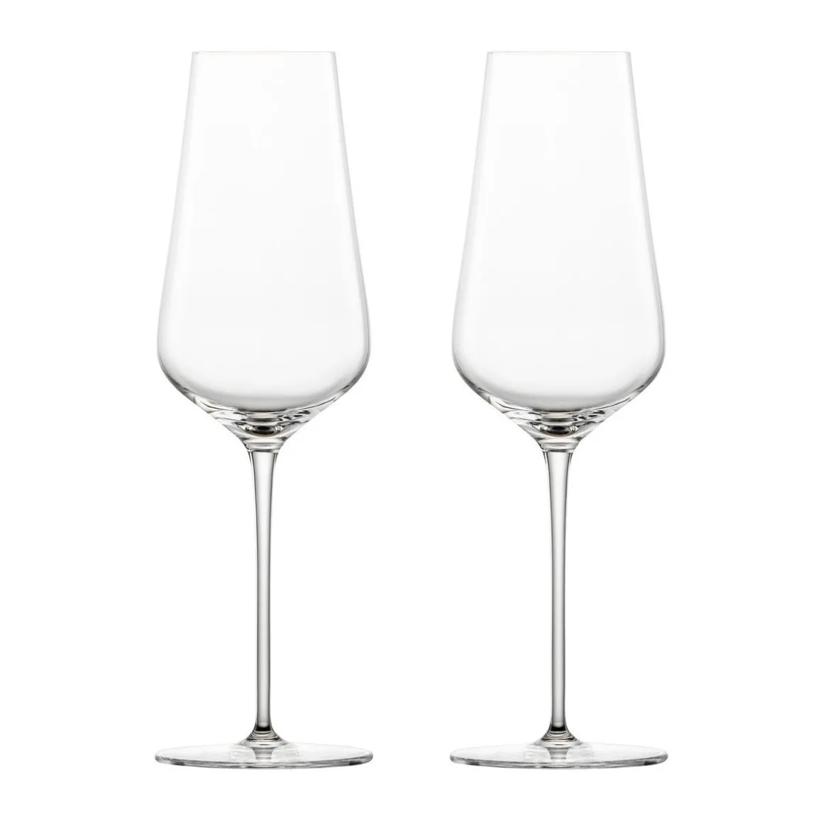 Zwiesel GlasChampagnerglas 2er-Set Duo mit Moussierpunkt