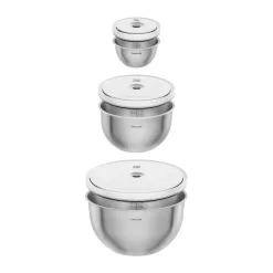 ZwillingVakuumschüssel-Set 6-tlg. Fresh & Save silber-weiß