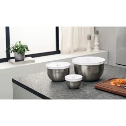 ZwillingVakuumschüssel-Set 6-tlg. Fresh & Save silber-weiß