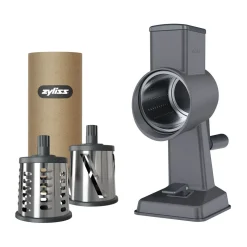 ZylissTrommelreibe 4-tlg. Gourmet schwarz